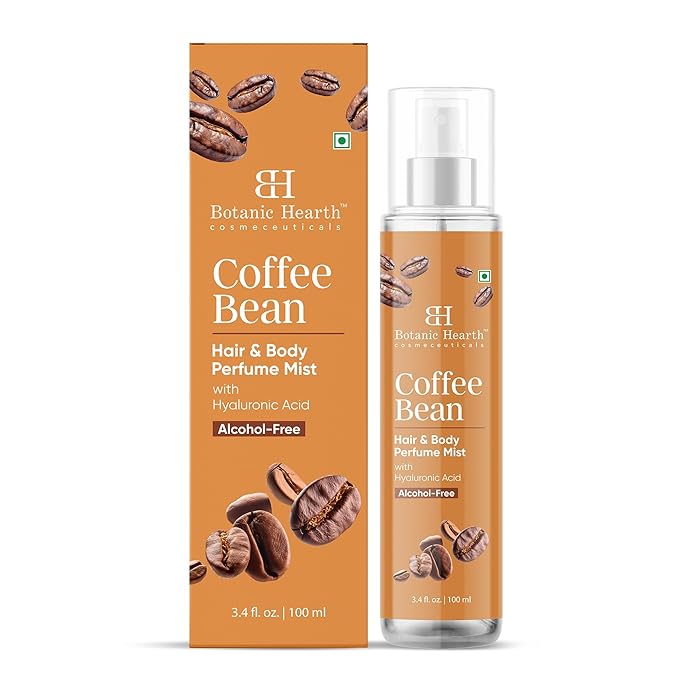 Botanic Hearth Coffee Bean Hair Perfume & Body Mist- 3.4 Fl oz