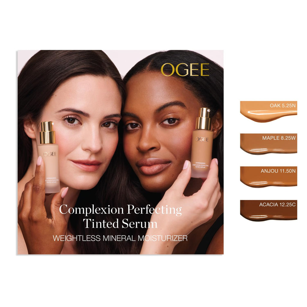 Ogee Complexion Perfecting Liquid Foundation - Oak 5.25N, Tinted