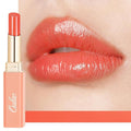 Oulac Moisturizing Orange Red Lipstick for Women, Glass Shine Lip Stick Tinted Lip Balm, Hydrating Lip Gloss for Dry Lips,Shine Juicy Finish Vegan Lipsticks 2.2g/0.07oz G12