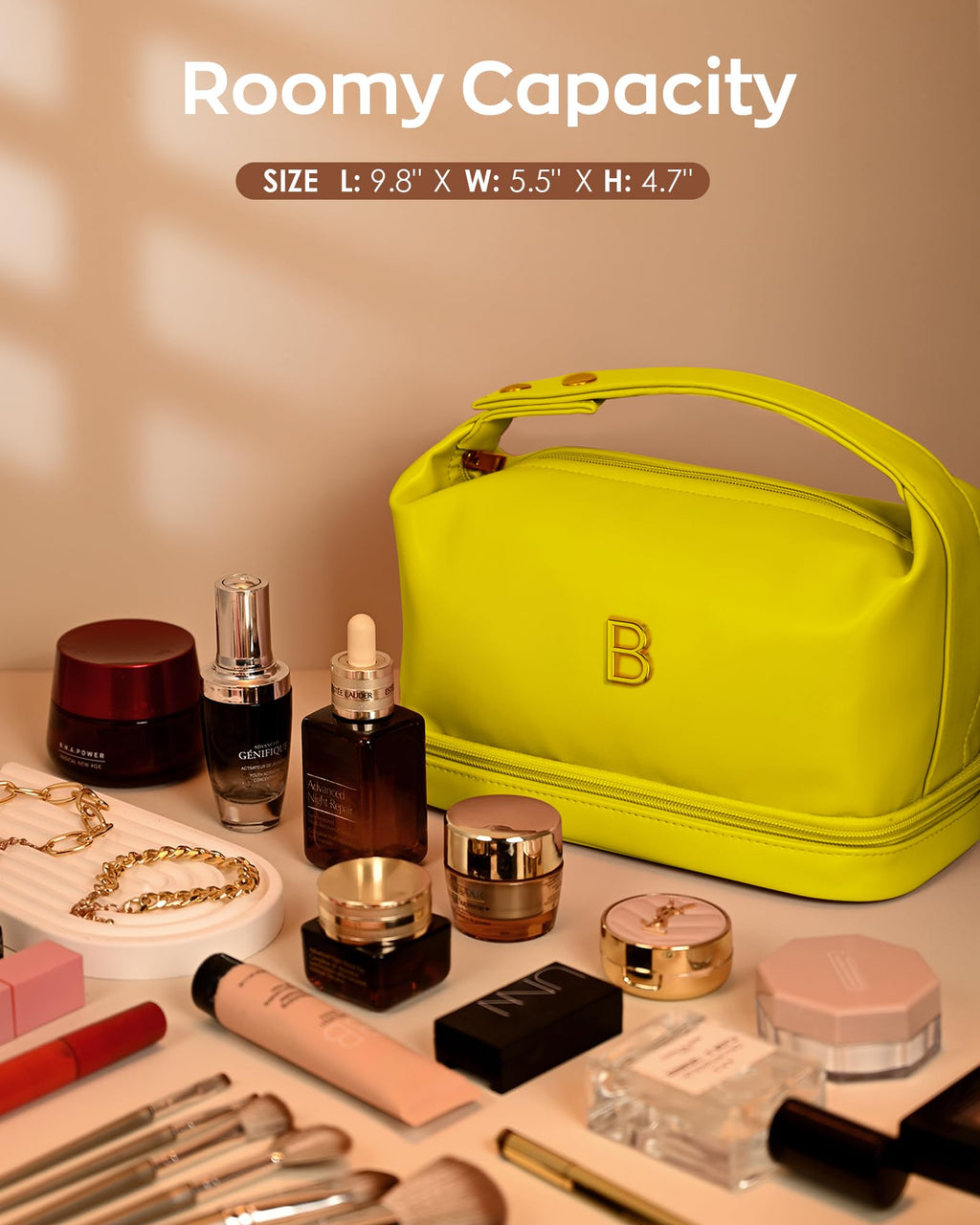 Vogewood Teen Girl Gifts Trendy Stuff, Makeup Bags for Women with Handle