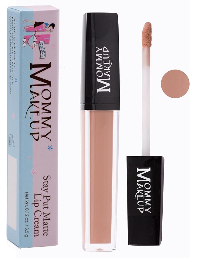 Mommy Makeup Stay Put Matte Lip Cream - Kiss-proof, Transfer-proof Lipstick