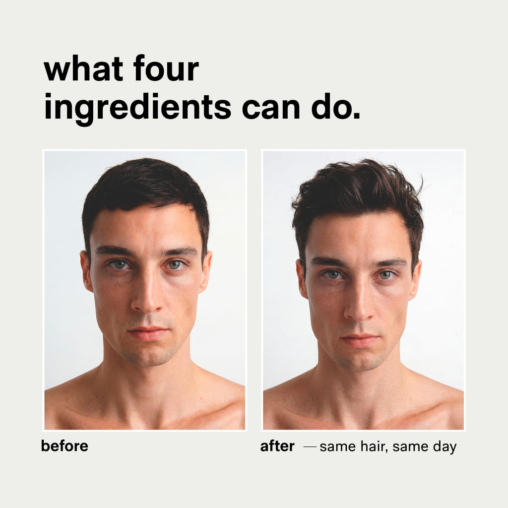 Jack Henry Hair Clay for Men - Wax-Based Flexible Matte Finish, All-Day Hold - Hair Styling Clay for All Hair Types, PVP-Free, Organic Award Winning Formula, Only 4 Ingredients - Natural Scent 1.6 oz