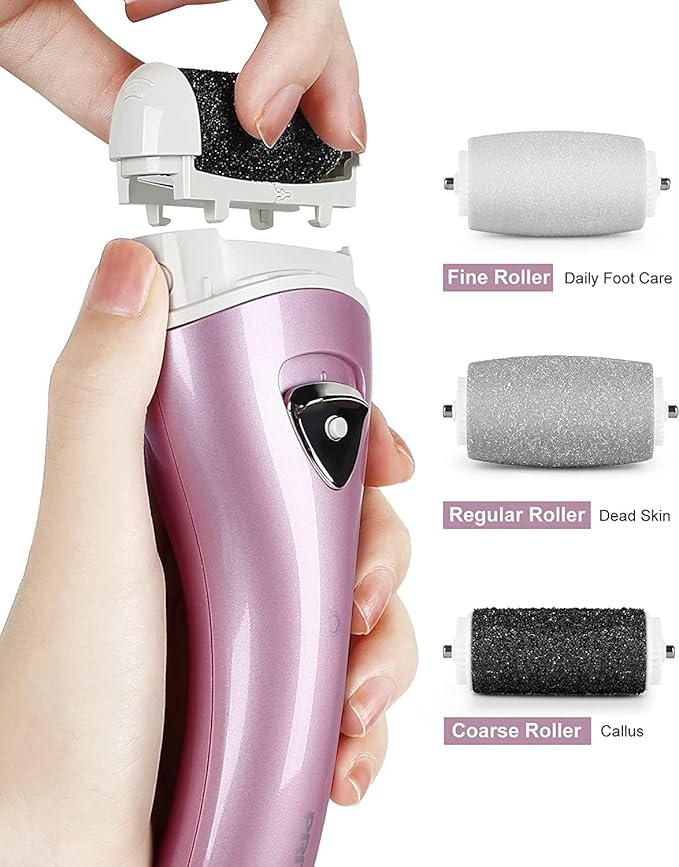 Electric Foot Callus Remover, Rechargeable Foot File for Dead Skin Care