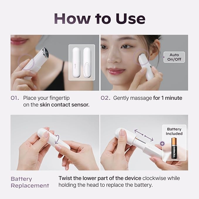 LG Pra.L Superform Galvanic Booster Blush Pink, 1min booster for ageless skin, anti-aging and firming pocket booster, Korean skincare, Glow on the go, Serum booster device, Glass skin, Gift