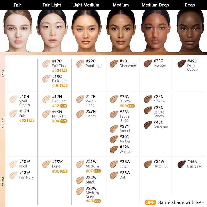 JUNG SAEM MOOL Essential Skin Nuder Cushion 13W Fair Ivory 0.49 Fl Oz, No Refill, Natural Radiant Finish Cushion Foundation with Buildable Coverage, Lightweight Texture, Korean Foundation Makeup