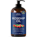 Rosehip Oil for Face 8 fl oz - Hydrating Facial Oil for Gua Sha Massage