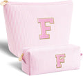 Btffitting Gifts for Teen Girls Women - Birthday Gifts for 10 11 12 13 14 15 16 17 18 Years Old Girl,Makeup Bag Cosmetic Bag,Teacher Gift Trendy Stuff Toiletry Bag - Pink,F