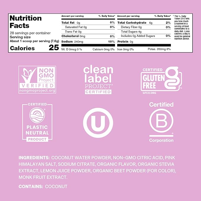Cure Hydration - Electrolyte Drink Powder Watermelon 28 Servings