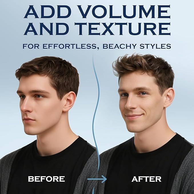 THEMANCODE Sea Salt Spray for Men, Surf Spray Adds Instant Volume, 3.4 Oz