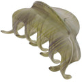 Camila Paris CP3217 French Hair Clips for Women, 3.5" Large Claw Clip Strong Hold All Day, Girl Large Claw Clips for Thick Hair, No Damage No Slip Flat Clip for Women. Made in France