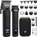 Ufree Hair Clippers for Men, Beard Trimmer, Foil Shaver 3-in-1 Grooming Kit