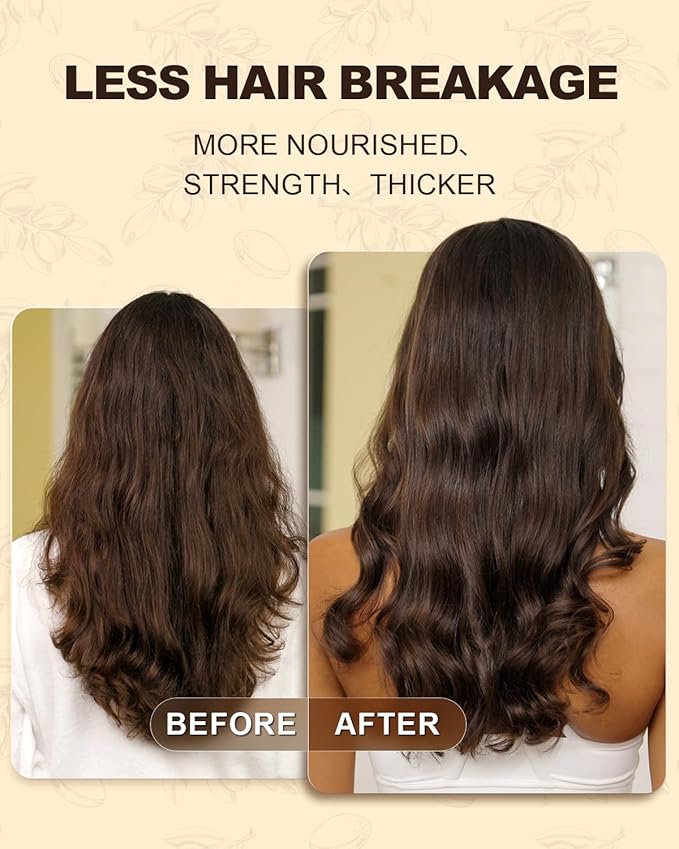 Yoken USDA Argan Oil 4oz, Cold Pressed Oil with Dropper for Hair Scalp Face