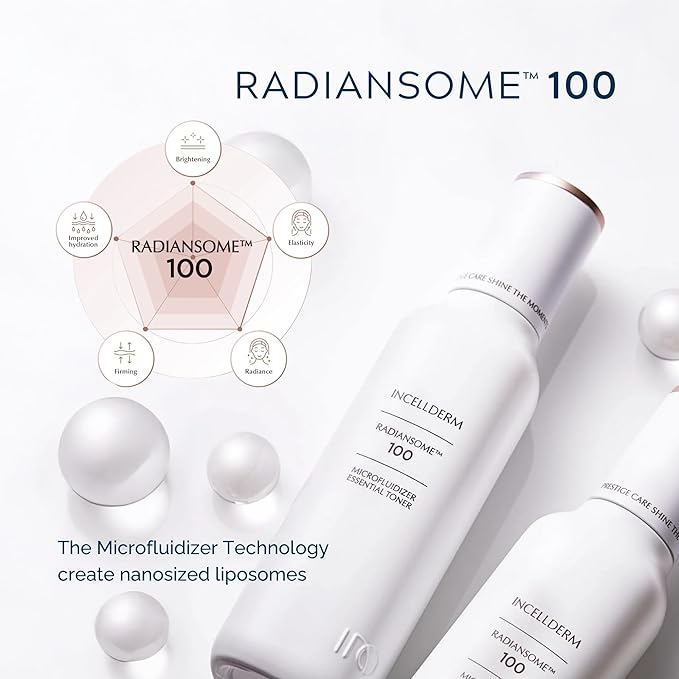 Radiansome100 Microfluidizer Essential Toner – 120ml | Nourishing Skincare