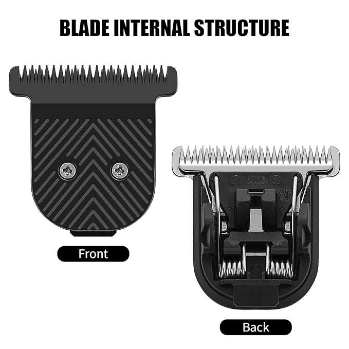 2Pack Stainless Steel T-Blade Compatible with MANSCAPED The Beard Hedger