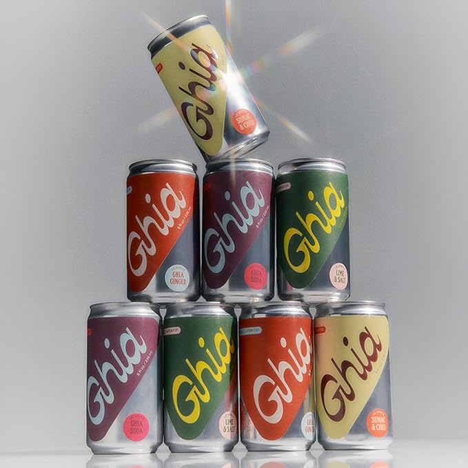 Ghia Le Spritz Non-Alcoholic Sumac & Chili 12-Pack, Canned Mocktail Mixer