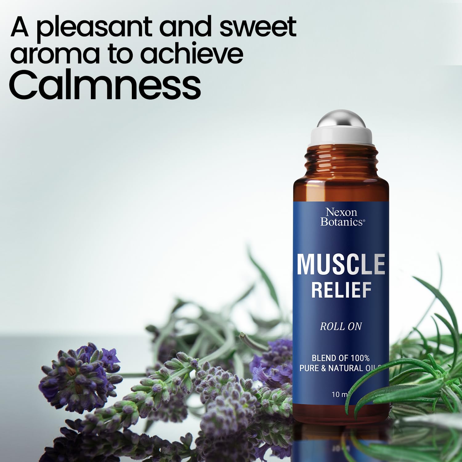 Muscle Relief Essential Oil Roll-On 10 ml - Muscle Oil for Deep Relaxation