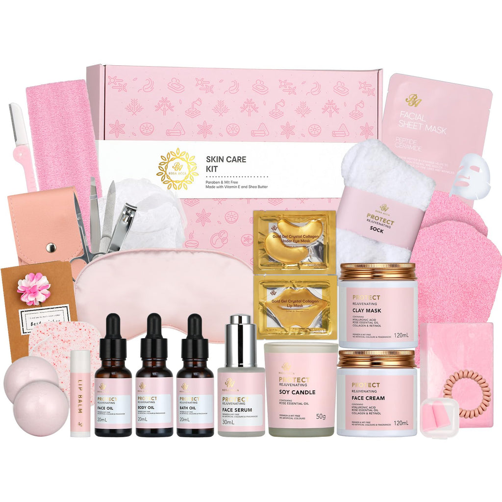 Gifts for Women & Men, 30Pcs Birthday Gift for Women, Face Skin Care Set