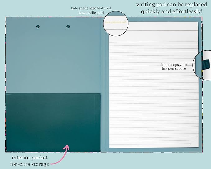 kate spade new york Clipboard Folio, Fall Floral