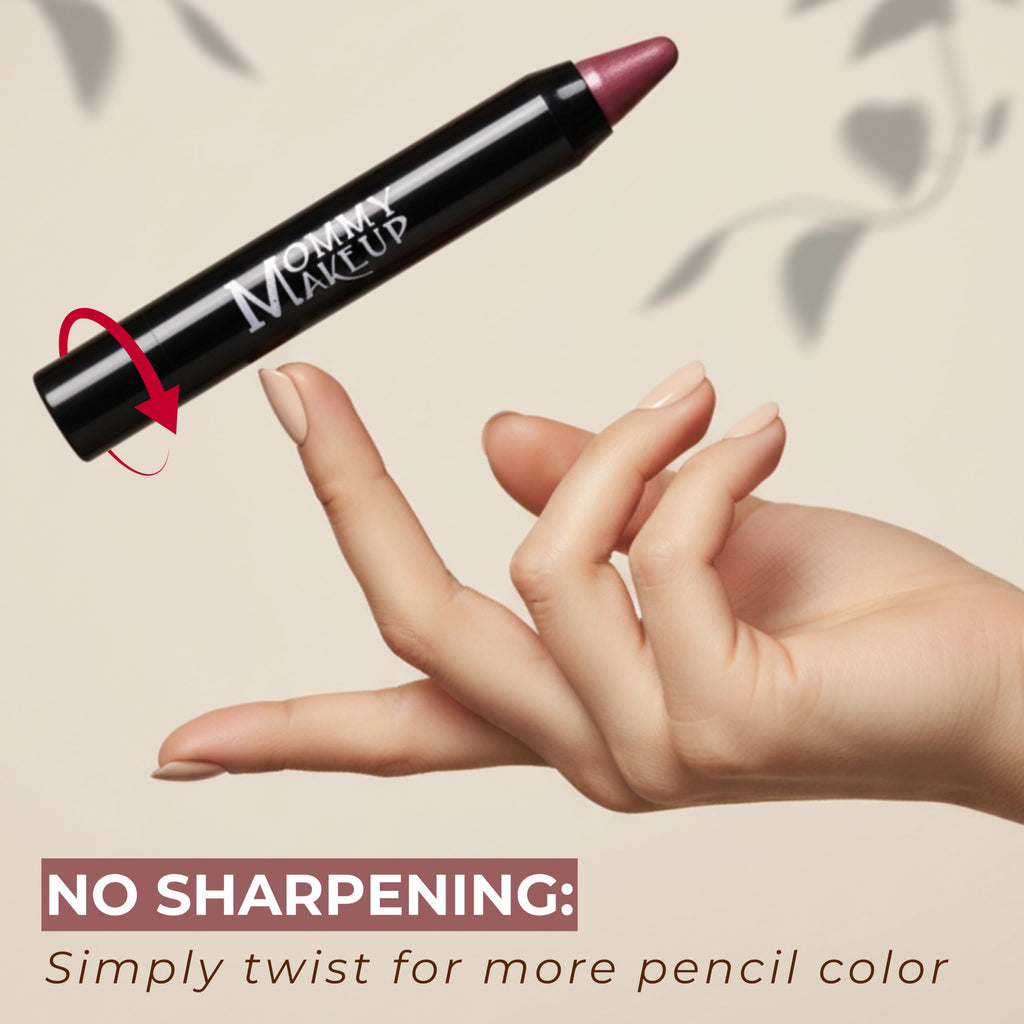 Mommy Makeup Triple Sticks Lipstick, Cream Blush & Treatment All-in-One