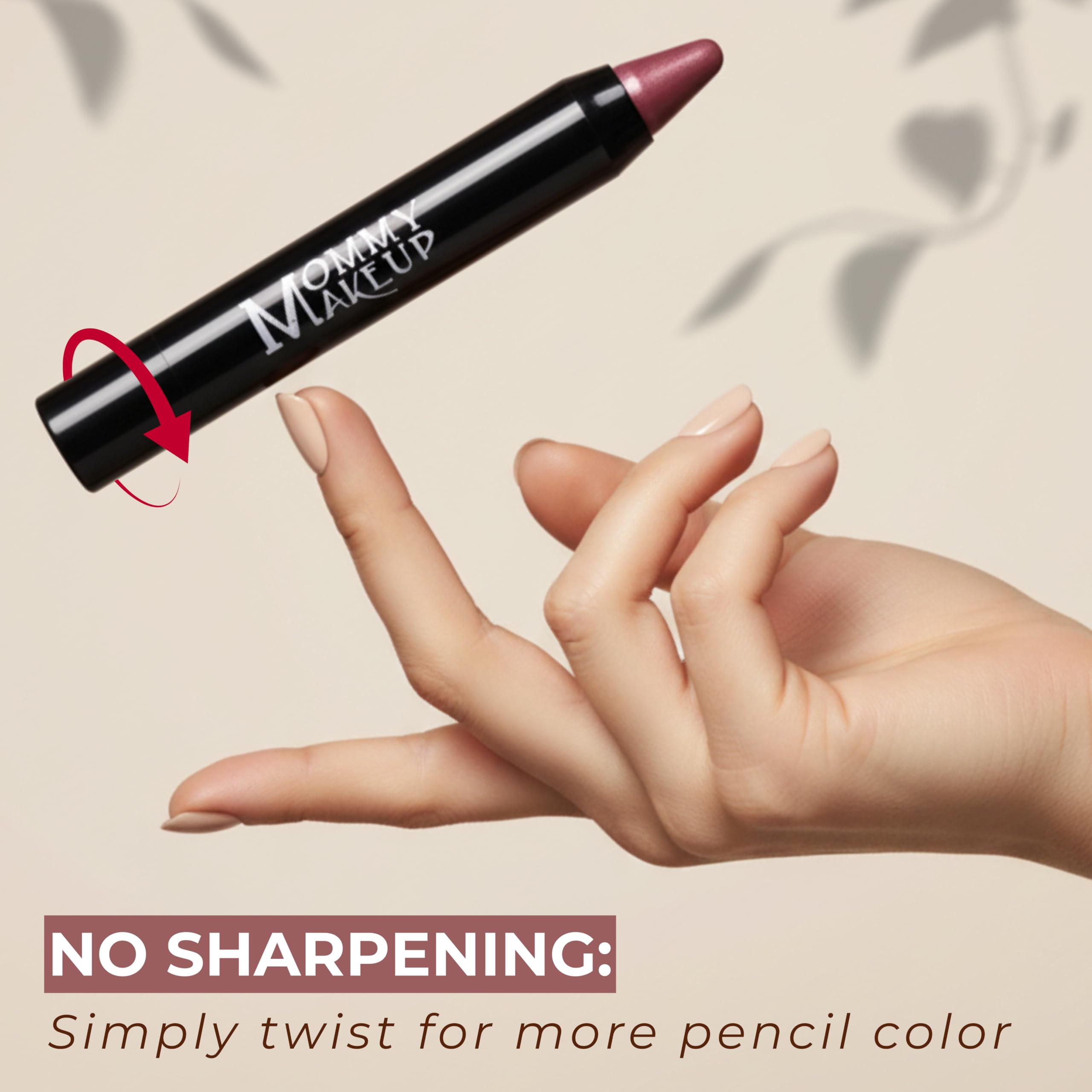 Mommy Makeup Triple Sticks Lipstick, Cream Blush & Treatment All-in-One