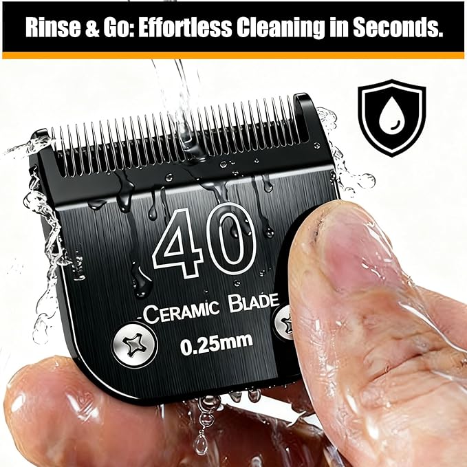 3Pcs Dog Grooming Clipper Blades Replacement for Andis Dog Clipper