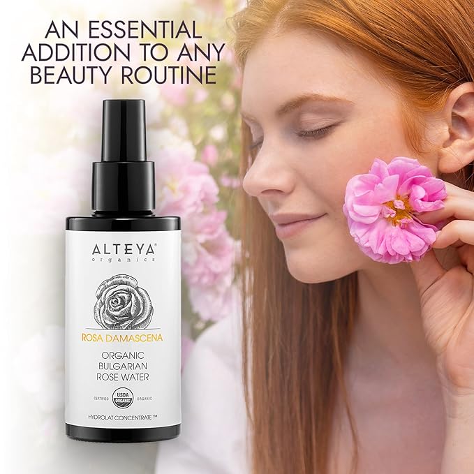 Alteya Organics Organic Rose Water Spray, 3.4 FZ