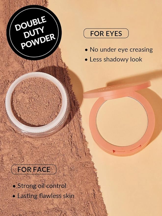 SHEGLAM Insta-Ready Face Powder Loose Under Eye Setting Powder - Smooth Sand