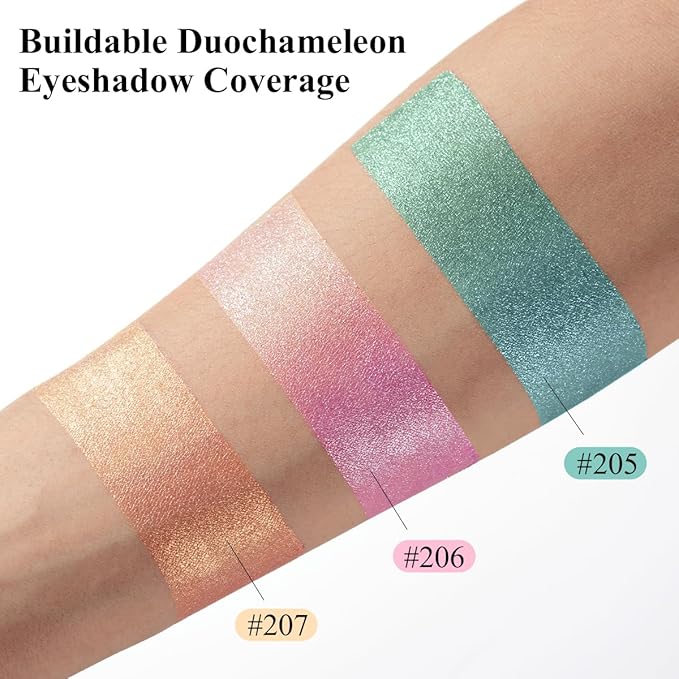 LUXAZA 3PCS Cream Eyeshadow Stick,Pro Longwear Eyeshadow Sticks Pencils Crayon-Neon Color