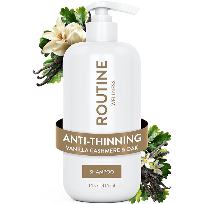 Routine Wellness Anti-Thinning Volumizing Shampoo - Vanilla Cashmere & Oak