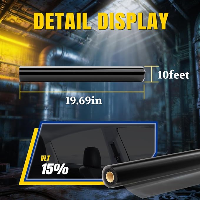 ARANA 15% VLT 20"×10FT Ceramic Car Window Tint Film
