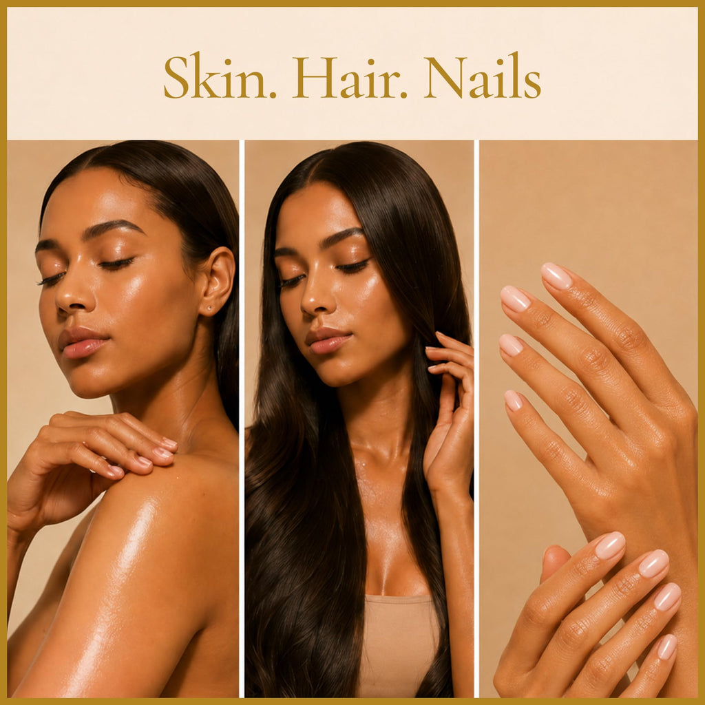 SAFA Organic Vanilla Body Oil - Nourishing Oil for Skin, Hair & Nails 118ml
