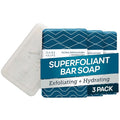 Oars + Alps Exfoliating & Moisturizing Bar Soap for Men, Deep Cleaning Soap, Clean Ingredients, All Skin Types, Jojoba Beads, 3pk