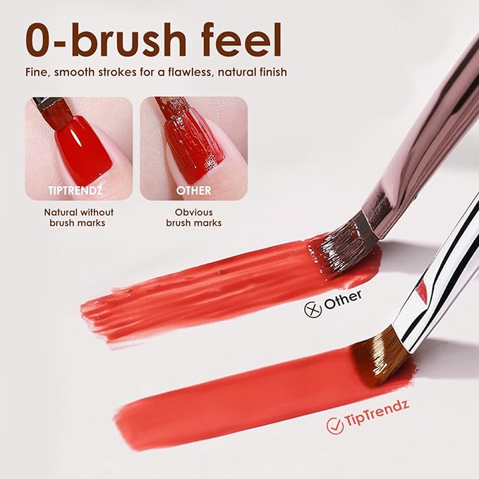Nail Art Brush Middle Line Pen - Precision Tool for Detailed Nail Design, Fine Lines, and Intricate Patterns, 11