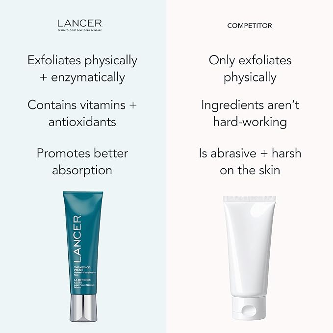 Lancer Skincare | The Method: Polish | Face Scrub | 4.2fl oz