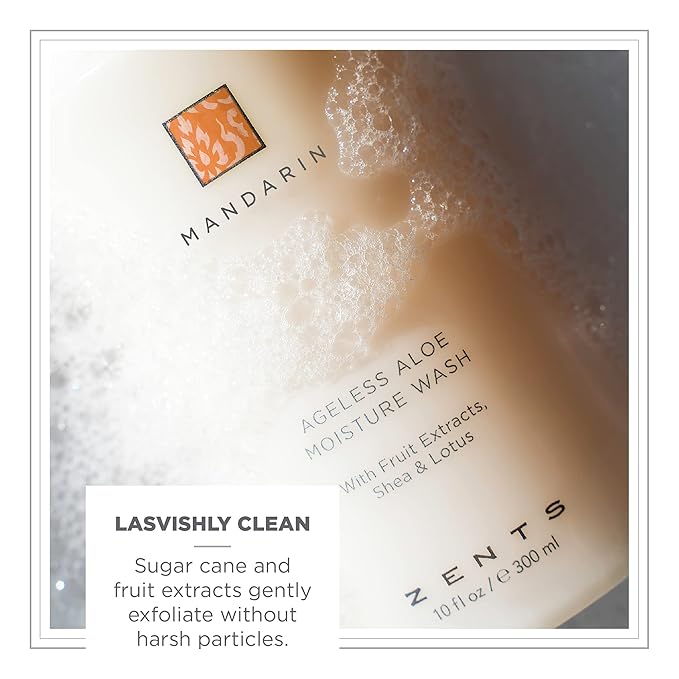 Zents Hand & Body Wash (Mandarin Fragrance) 10 fl oz