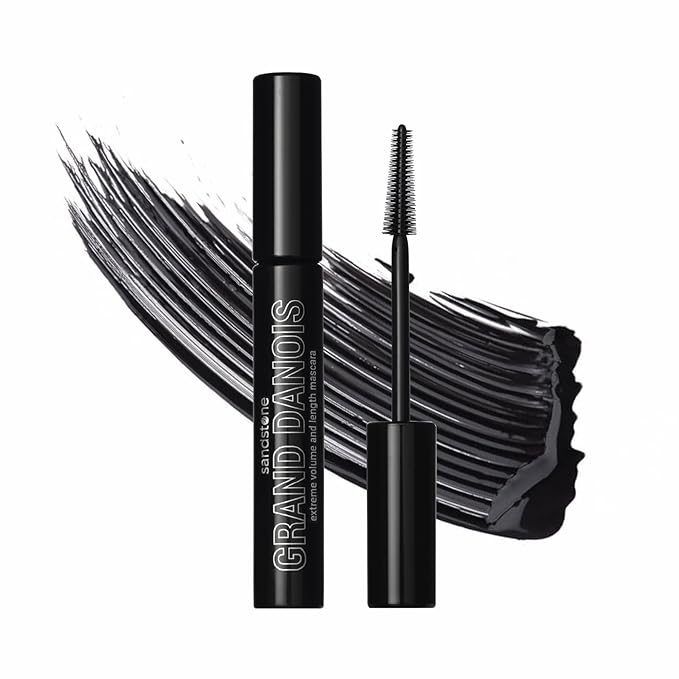 Sandstone Scandinavia Hypoallergenic Mascara for Sensitive Eyes (Black)