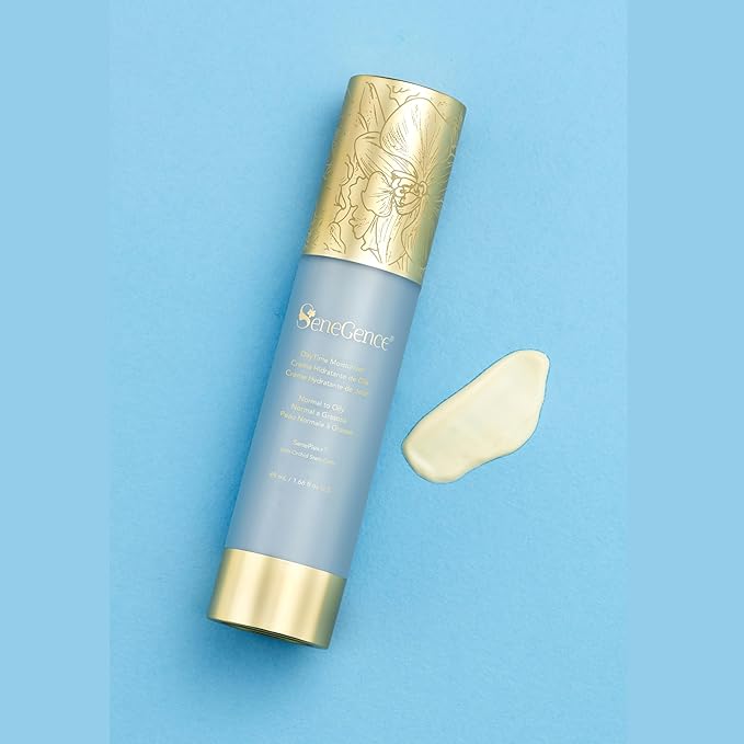 SeneGence DayTime Moisturizer for Normal to Oily Skin, 1.66 Fl Oz, Lightweight Daily Hydration with Anti-Aging Benefits to Control Shine, Reduce Fine Lines and Wrinkles, Dermatologist Tested