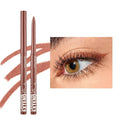 Mefyhtune Reddish Brown Cream Shimmer Eyeliner Pencil Waterproof Retractable Brown Gel Eyeliner Smudge-proof Hypoallergenic Makeup (05#)