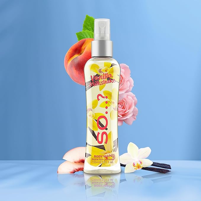 Unique Body Mist - Vanilla Candy by So…? for Women - 5.1 oz Body Mist - Pack of 2