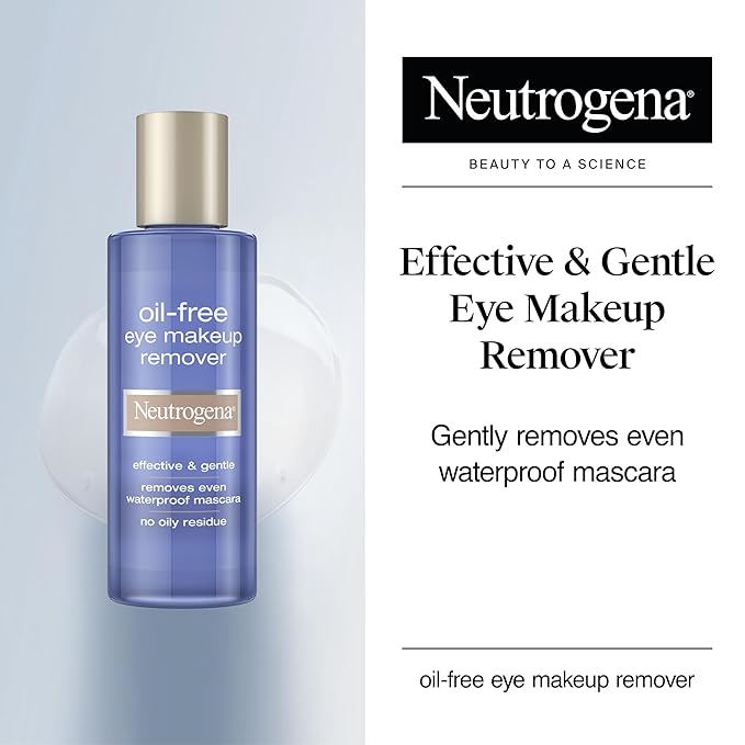 Neutrogena Oil-Free Eye Makeup Remover, 8 fl. oz