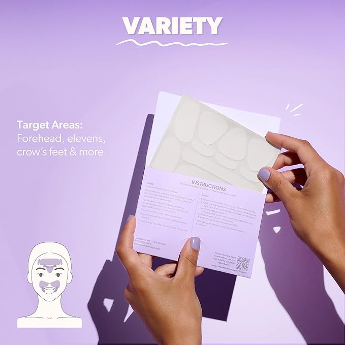 Variety Wrinkle Patches for Face Overnight, 160 Ct, Clinically Tested