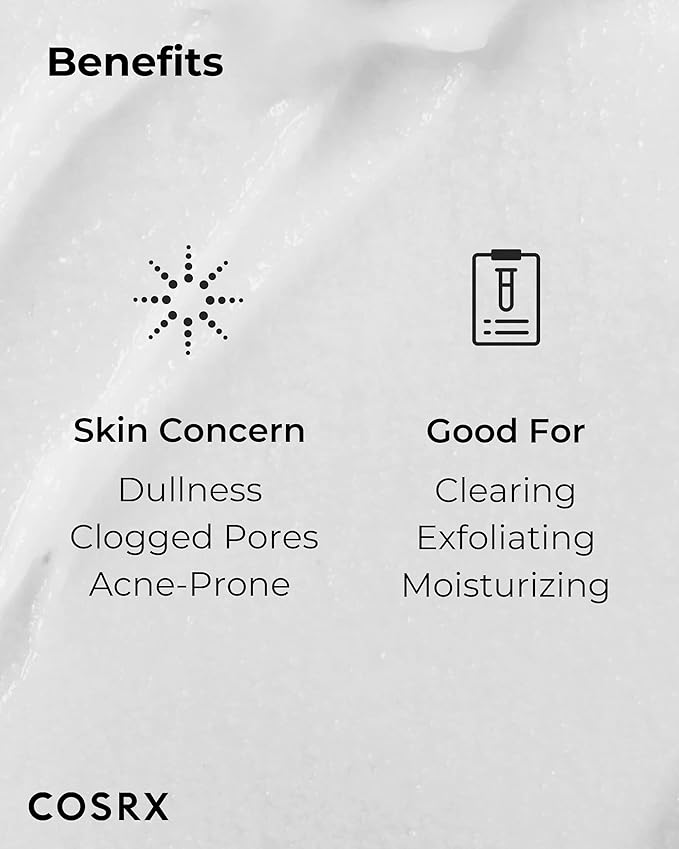 COSRX Low pH Soft Peeling Gel, Korean Gentle Face Scrub, 4.05 fl oz