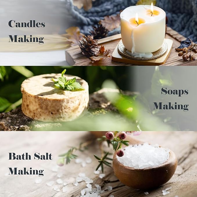 AmaKane Men Essential Oils Set for Diffuser for Home, Masculine Fragrance Oils for Candle Making, Soap Making Scents, Scented Oil Gift Set for Men 6x10ml