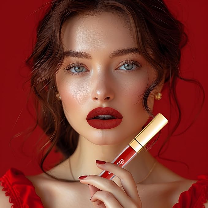 Depuplum Red Lipstick Matte for Women Color Stay Long Lasting Lipsticks