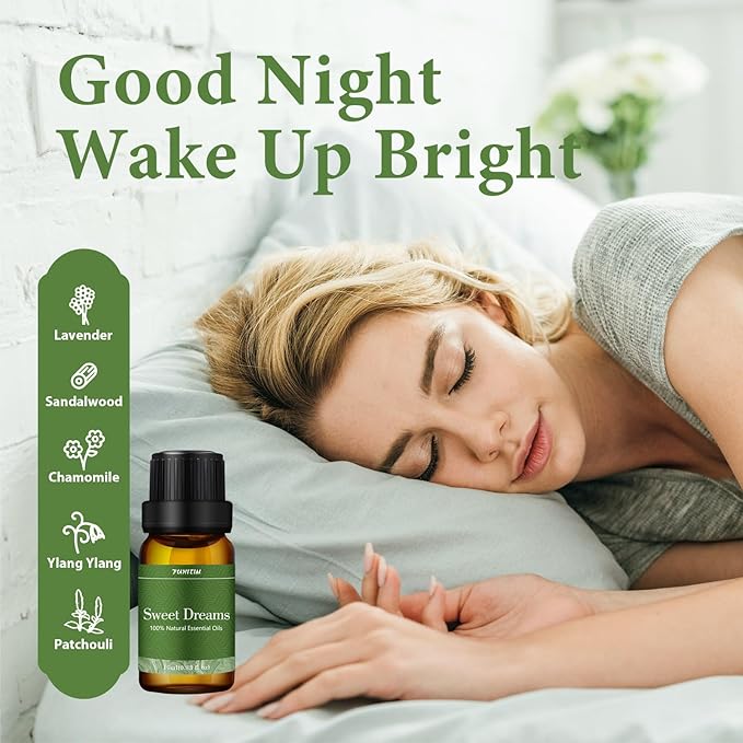 FUHITIM Essential Oils Blends Set for Diffusers for Home 6x10ml