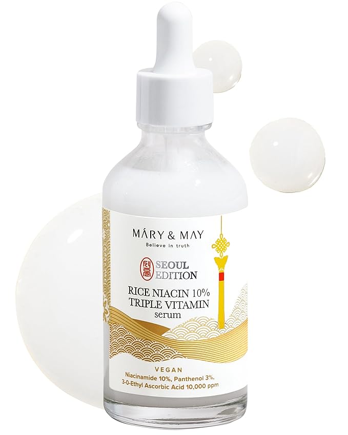 SEOUL EDITION Rice Niacinamide 10% Vitamin Serum, 2.7 fl.oz