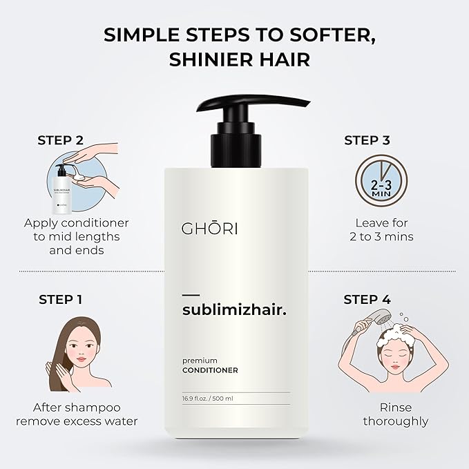 Ghori Sublimizhair Conditioner | Deep Hydration | Made In Korea | 500ml