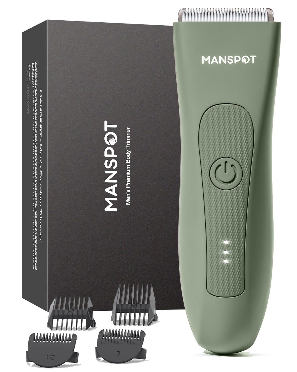 MANSPOT Manscape Groin & Body Hair Trimmer for Men & Women