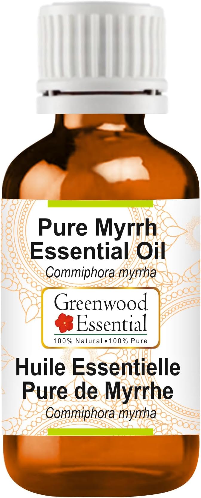 Greenwood Essential Pure Myrrh Essential Oil (Commiphora myrrha) 15ml (0.50 oz)