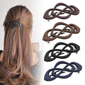 4 Pack Vintage French Barrette Hair Clips, 2026 New Hair Accessories for Women, Strong Hold No Slip Styling (Style A)